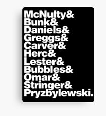 THE WIRE Canvas Print