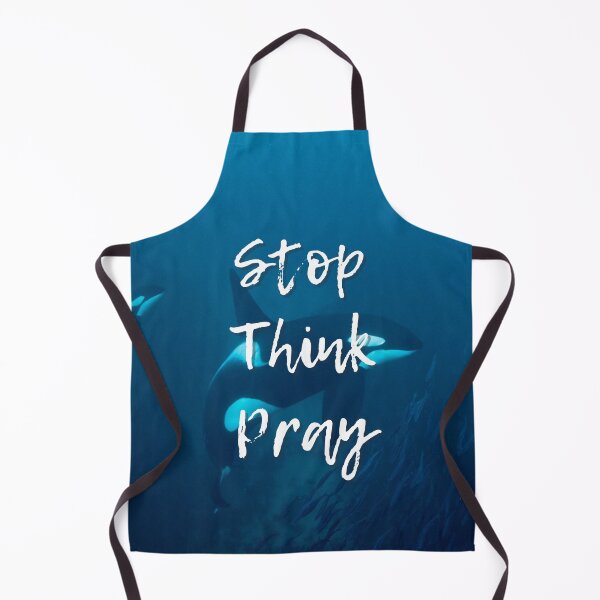 Item preview, Orca | Stop, Think, & Pray designed and sold by AdoptKM.