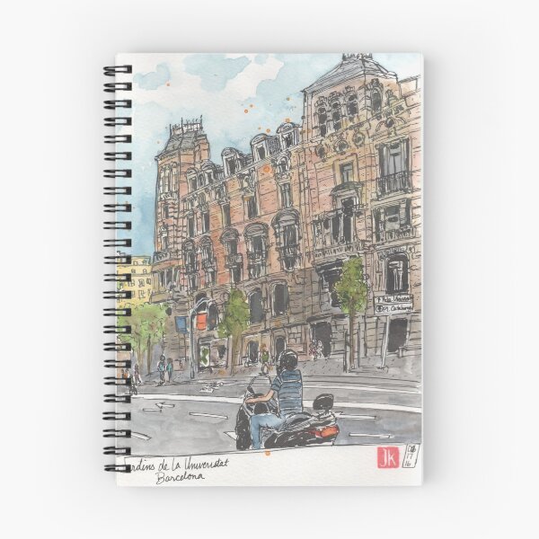 Item preview, Jardins de la Univeristat, Barcelona designed and sold by Jennie Kessinger.
