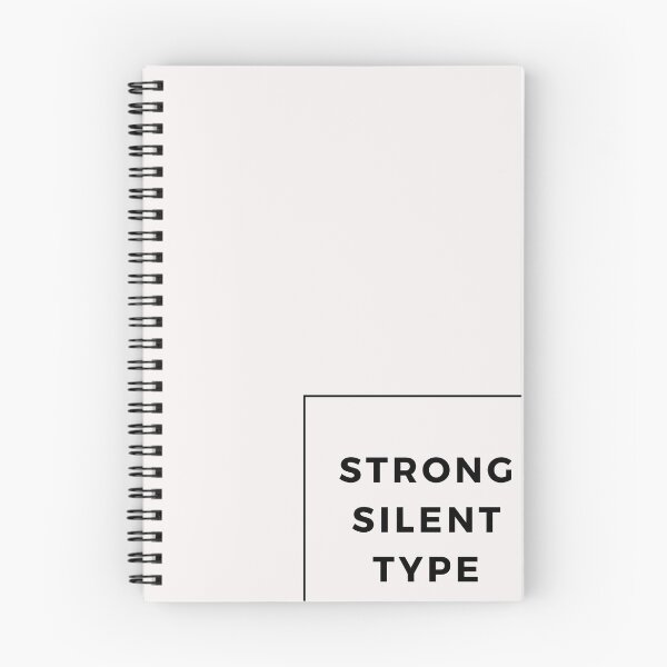 Item preview, Strong Silent Type designed and sold by TheOrificeFlow.