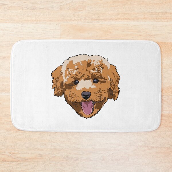 Item preview,  Cute Fluffy Mini Golden doodle designed and sold by LeahcarsArt.