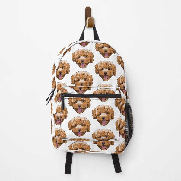 Item preview, Cute Fluffy Mini Golden doodle designed and sold by LeahcarsArt.