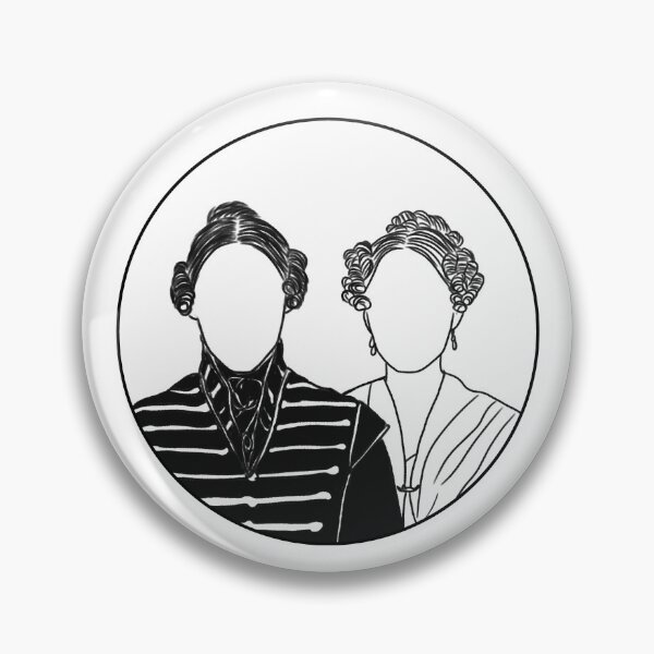 Item preview, Anne Lister and Ann Walker emblem  designed and sold by alligatortearsq.
