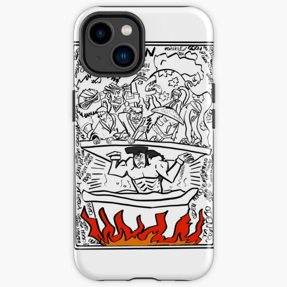 Kozuki Oden and the Seven Red Pods Oden wouldn't be oden if it wasn't  boiled iPhone Case by LagartoArt | Redbubble