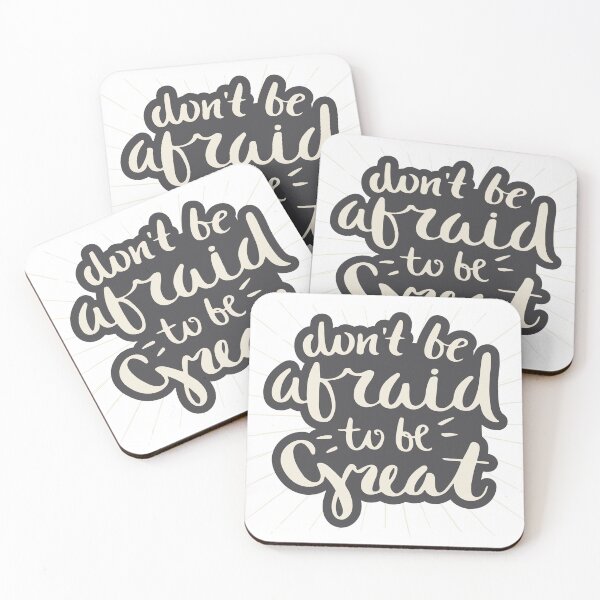 Item preview, don't be afraid to be great designed and sold by Sya Prints.