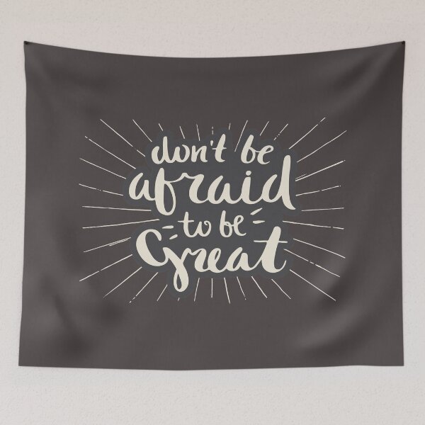 Item preview, don't be afraid to be great designed and sold by Sya Prints.