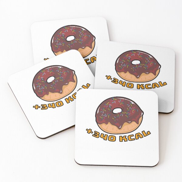 Item preview, +++CKAL - Donut +340 KCAL designed and sold by holyjoshartwork.