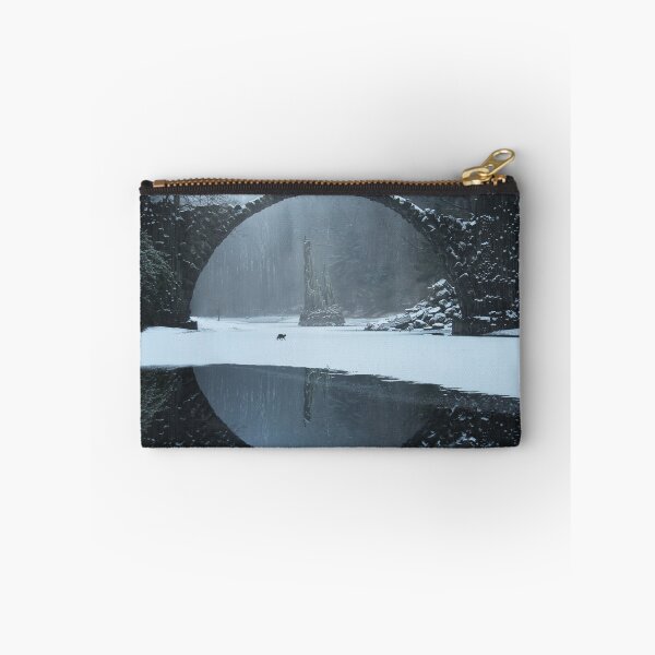 Item preview, Cat beneath Winter Rakotzbrücke designed and sold by Tim Paulawitz.