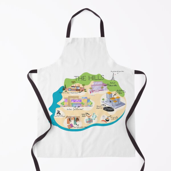Item preview, MTV "The Hills" map designed and sold by laureenlg.