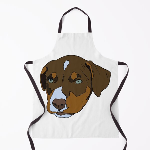 Item preview, Blue eyed Tricolor pitbull puppy designed and sold by LeahcarsArt.