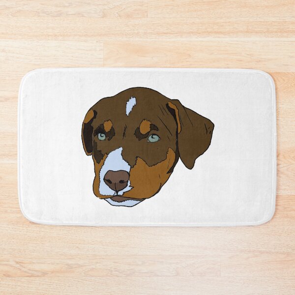 Item preview,  Blue eyed Tricolor pitbull puppy designed and sold by LeahcarsArt.