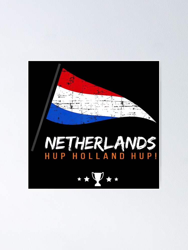 "Netherlands Soccer Jersey Dutch National Team 2020 2021" Poster by