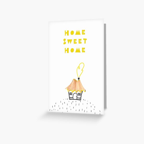 New home sweet home Greeting Card