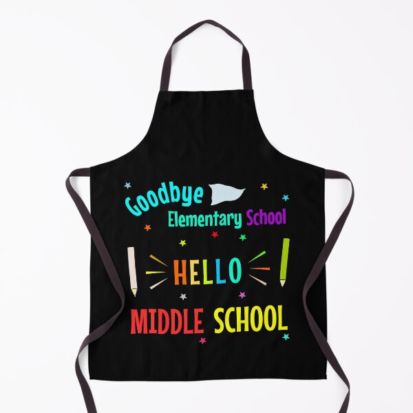Item preview, Hello Middle School Graduation Elementary School designed and sold by KittyPolka.