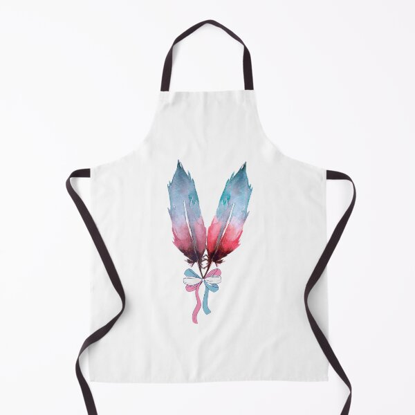Item preview, Blue and Pink Feathers Tied together designed and sold by Botany Co..