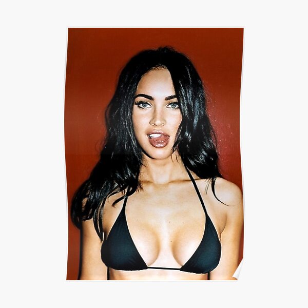 600px x 600px - Megan Fox Posters for Sale | Redbubble