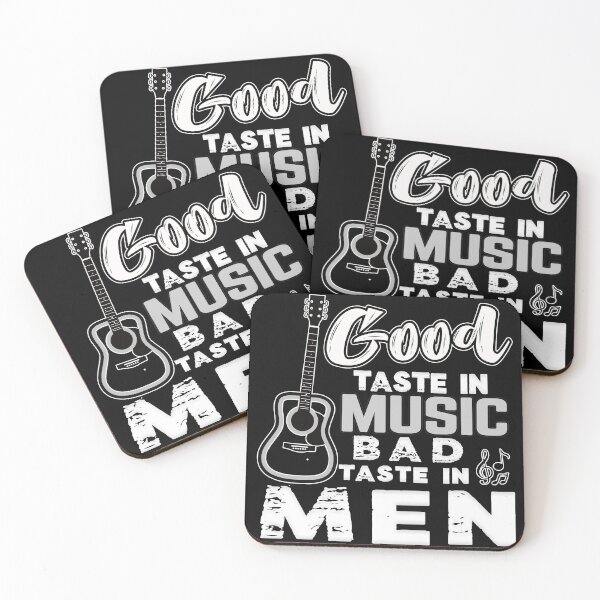 Item preview, Good Taste in Music Bad Taste in Men designed and sold by MeroniGDesign.