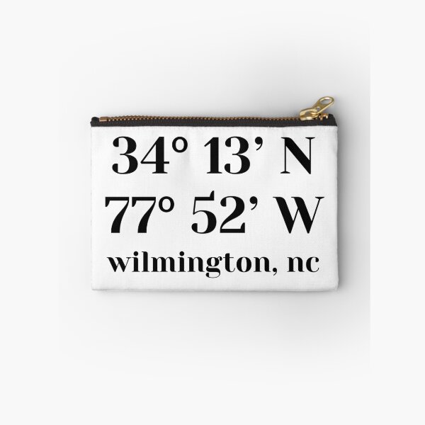 Item preview, map coordinates- uncw designed and sold by Caroline Derucki.