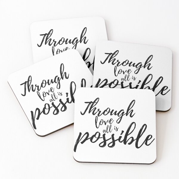 Item preview, Through love, everything is possible: Design inspired by Crescent city designed and sold by world-of-words.