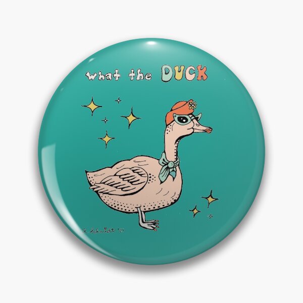 Item preview, What the Duck Midcentury Atomic Retro Inspired Illustration designed and sold by Intergalactic Unicorn: Art by Anna Schmidt.
