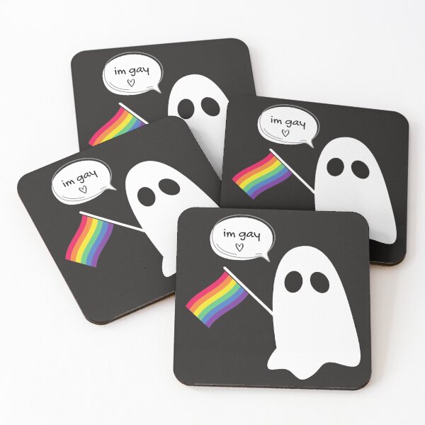 Item preview, gay ghost! designed and sold by goblinbabe.