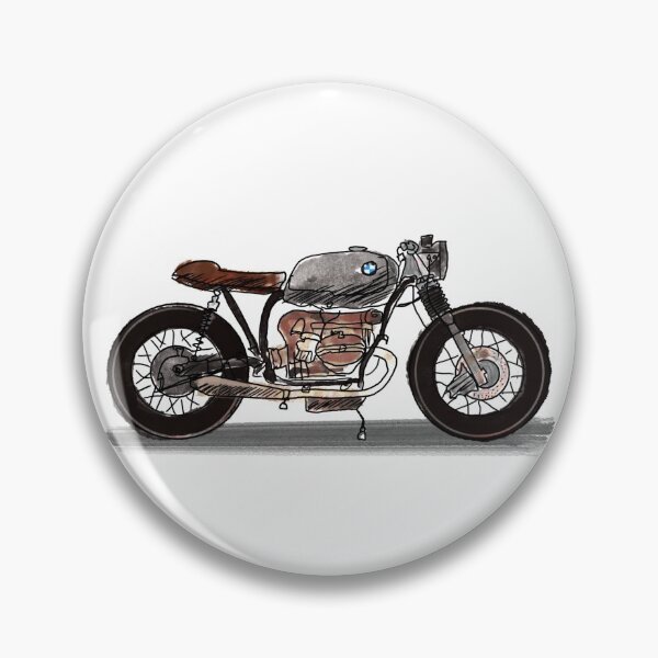 Item preview, Classic motorcycle watercolor 3 designed and sold by IntrepidRiders.