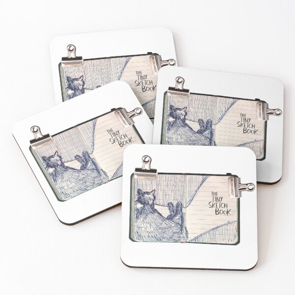 Item preview, CAT SIITING ON A CHAIR HAND DRAWN designed and sold by tiny-sketchbook.