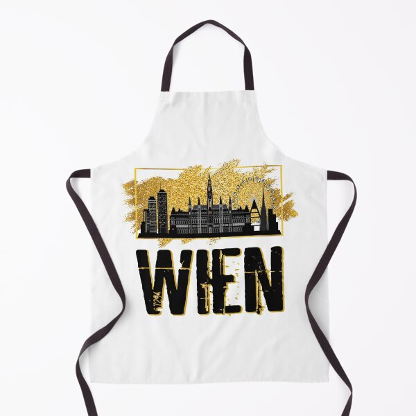 Item preview, Wien Vienna Austria Austria Skyline City Gold designed and sold by BullDesignsShop.