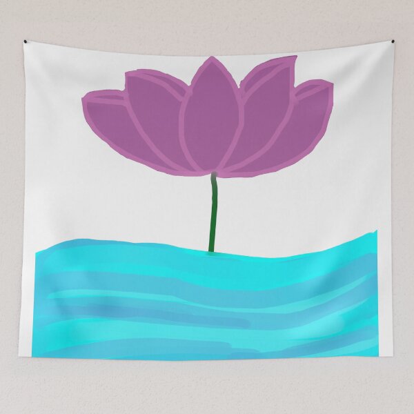 Item preview, A lotus in water designed and sold by Srujanagade.