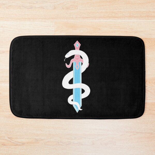 Item preview, Sword and Snake (Transgender Colors) designed and sold by inatorinator.