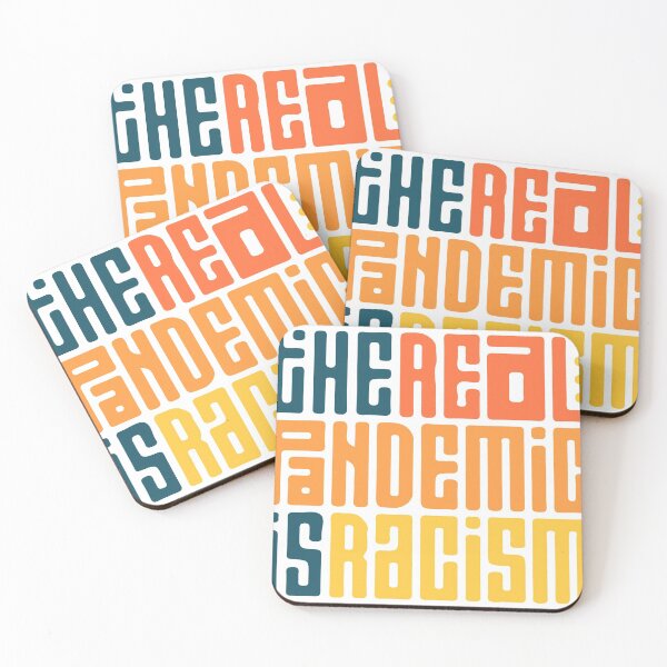 Item preview, The Real Pandemic is Racism Design designed and sold by Demirake.