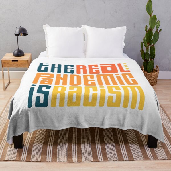 Item preview, The Real Pandemic is Racism Design designed and sold by Demirake.
