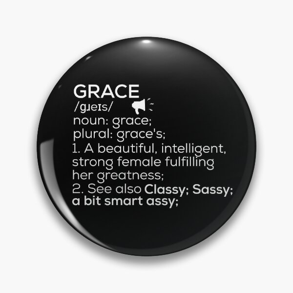 Item preview, Grace Name Definition designed and sold by Teelogic.