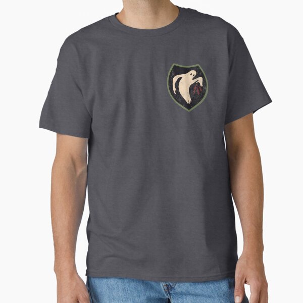 Vista previa del artículo con la obra «Parche del Ejército Fantasma de la Segunda Guerra Mundial (logotipo pequeño desgastado)», diseñado y vendido por StrongVlad.