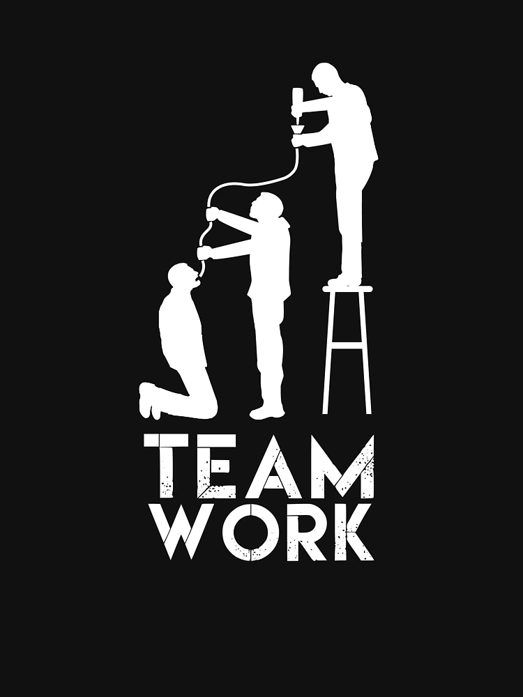Thumbnail 6 von 6, Premium Oversized Pullover, Teamwork Drinking Party Funny Beer Bong Team Drinking Gear designt und verkauft von DynamicDesign.