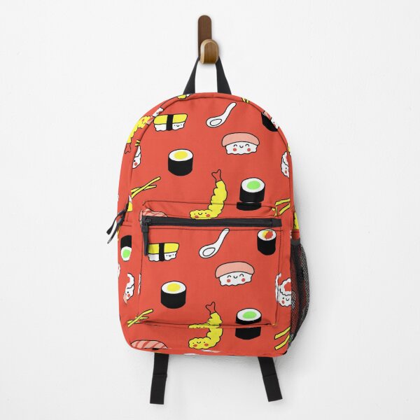 Item preview, Kawaii Sushi Pattern (red) designed and sold by Design Minds Boutique.