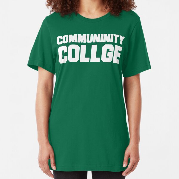 Community College- misspelled Slim Fit T-Shirt