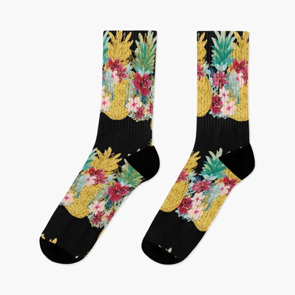 Item preview, PINEAPPLE FLOWERS BLOOMS, designed and sold by amy greaves.