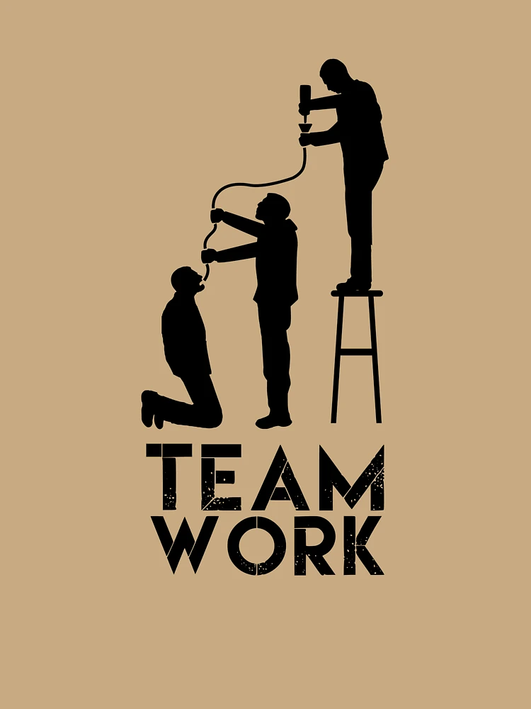 Thumbnail 6 von 6, Premium Oversized Pullover, Teamwork Drinking Party Funny Beer Bong Drinking Team Gear designt und verkauft von DynamicDesign.