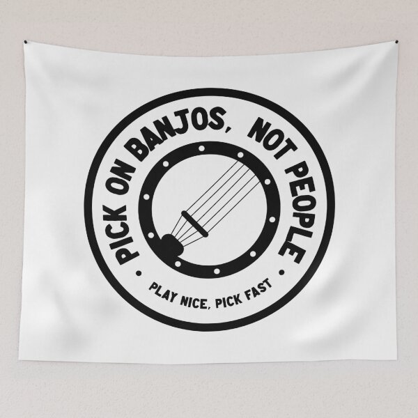 Item preview, Pick On Banjos, Not People designed and sold by bonusroom.