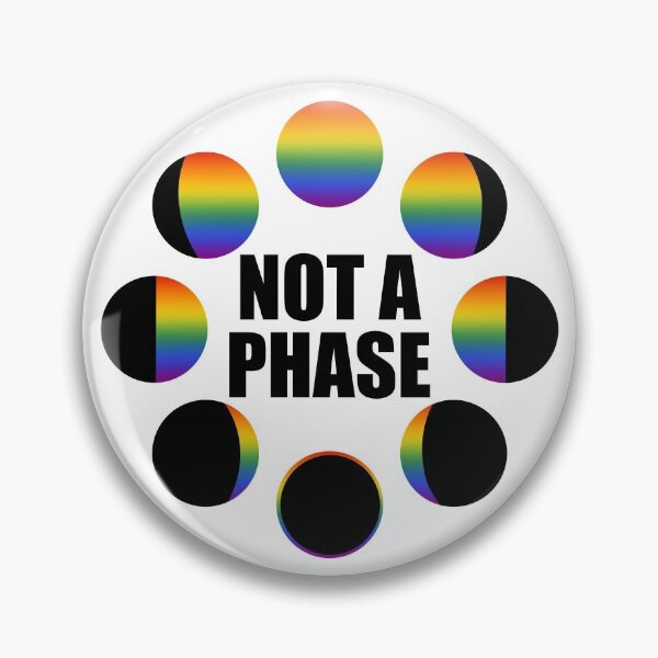 Item preview, Gay Pride | Not A Phase Design designed and sold by Xandra Winters.