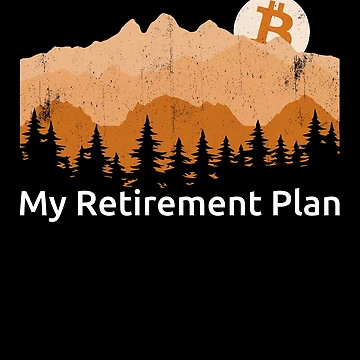 Imagen de la obra My Retirement Plan Bitcoin Outside Crypto HODL BTC Bitcoin Gear de DynamicDesign