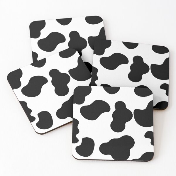 Item preview, Cow print pattern Black and white cow spots designed and sold by Agit.