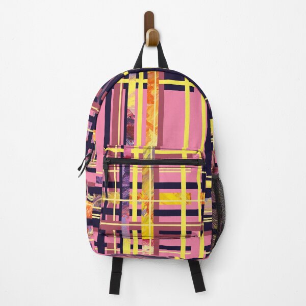 Item preview, Pink and Yellow Color Blocking Pattern by Courtney Hatcher designed and sold by cghatcherart.