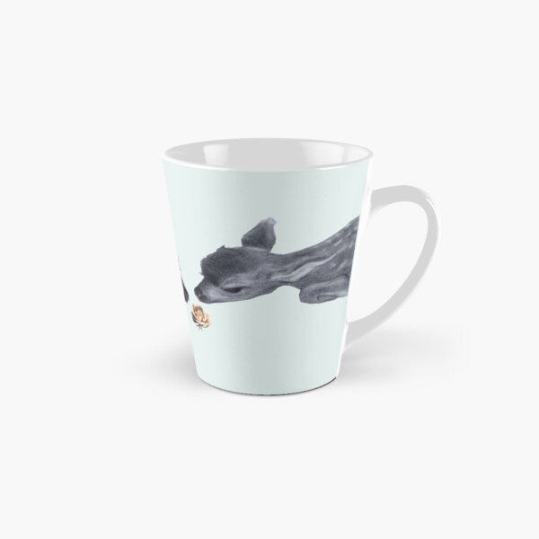 Two Deer and a Rose Tall Mug