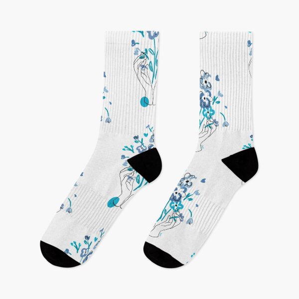 Item preview, blue petals designed and sold by Selva-arte.