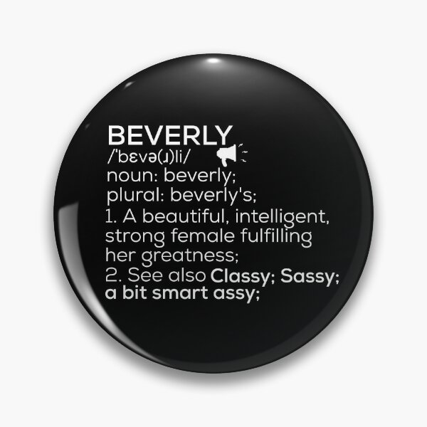 Item preview, Beverly Name Definition designed and sold by Teelogic.