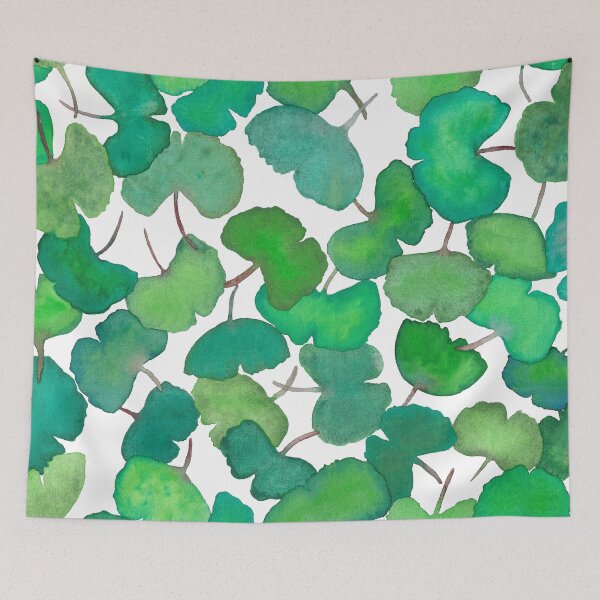 Item preview, Ginkgo leaves in Watercolor designed and sold by nabeArtist.