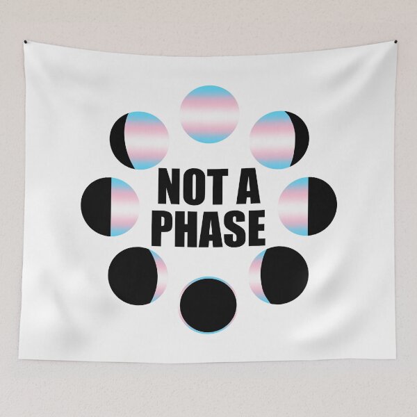 Item preview, Trans Pride | Not A Phase Design designed and sold by Xandra Winters.