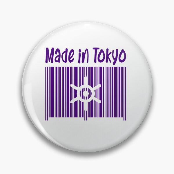 Item preview, Tokyo Japan Flag Bar Code designed and sold by birdo-art.